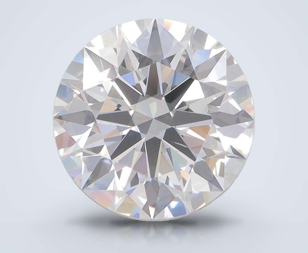 4.08ct E VS2 Rare Carat Ideal Cut Round Lab Grown Diamond