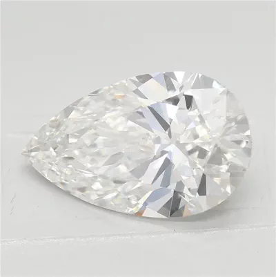 2.40ct E VVS2 Rare Carat Ideal Cut Pear Lab Grown Diamond