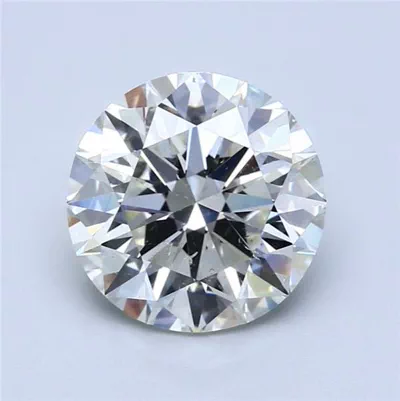 3.00ct J SI2 Rare Carat Ideal Cut Round Diamond