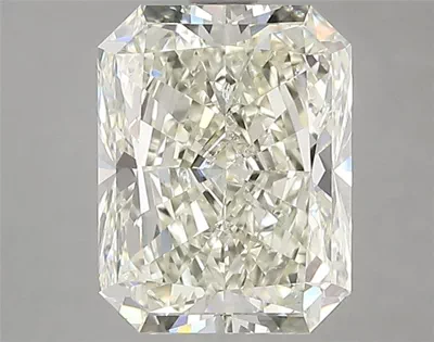 3.08ct K SI2 Rare Carat Ideal Cut Radiant Diamond
