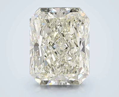 3.08ct K SI2 Rare Carat Ideal Cut Radiant Diamond