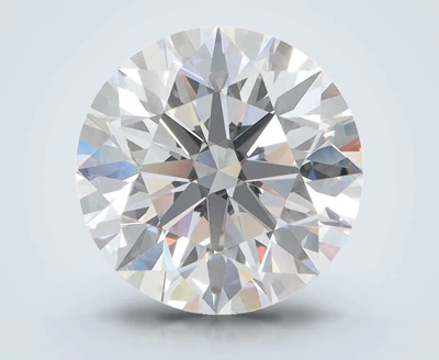 4.38ct D FL Rare Carat Ideal Cut Round Lab Grown Diamond