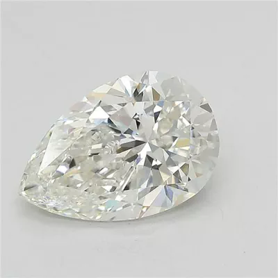 3.48ct G VS1 Rare Carat Ideal Cut Pear Lab Grown Diamond