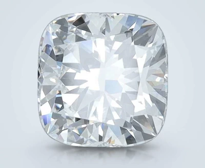 2.09ct E VVS2 Rare Carat Ideal Cut Cushion Lab Grown Diamond