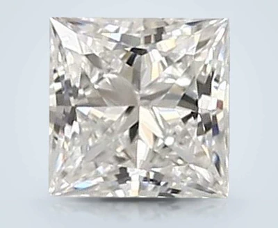0.69ct D VVS2 Rare Carat Ideal Cut Princess Lab Grown Diamond
