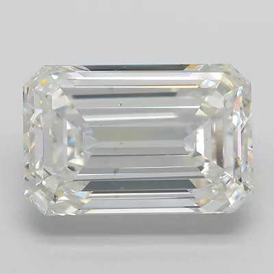 9.02ct G VS2 Rare Carat Ideal Cut Emerald Lab Grown Diamond