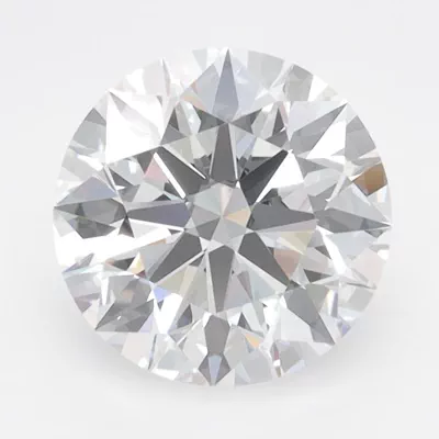 2.03ct D FL Rare Carat Ideal Cut Round Lab Grown Diamond