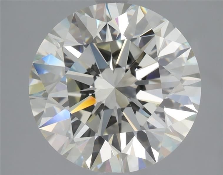 3.01ct I IF Rare Carat Ideal Cut Round Diamond