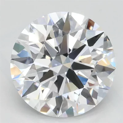 3.18ct D IF Rare Carat Ideal Cut Round Lab Grown Diamond