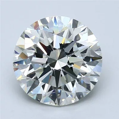 4.20ct I VS2 Rare Carat Ideal Cut Round Diamond