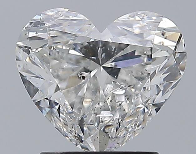 2.00ct F SI2 Rare Carat Ideal Cut Heart Diamond