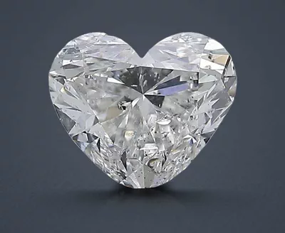 2.00ct F SI2 Rare Carat Ideal Cut Heart Diamond