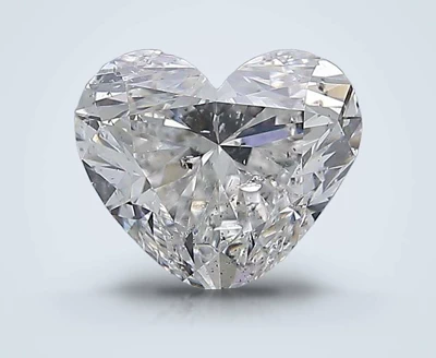 2.00ct F SI2 Rare Carat Ideal Cut Heart Diamond