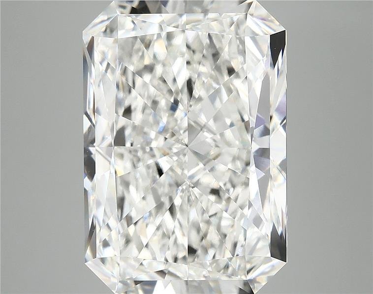 9.51ct F VVS2 Rare Carat Ideal Cut Radiant Lab Grown Diamond