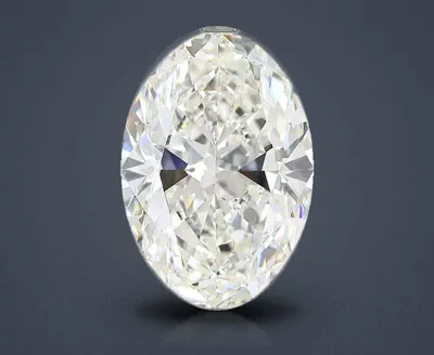 5.40ct K VS2 Rare Carat Ideal Cut Oval Diamond