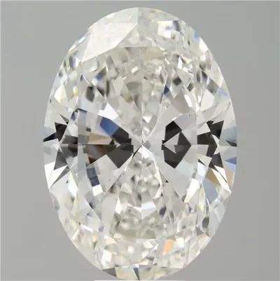 11.05ct F VS1 Rare Carat Ideal Cut Oval Lab Grown Diamond