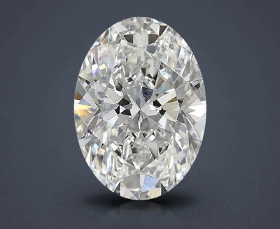 1.59ct E VS2 Rare Carat Ideal Cut Oval Lab Grown Diamond