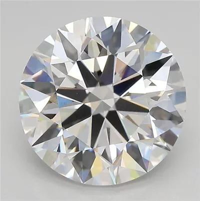 5.07ct F VS1 Rare Carat Ideal Cut Round Lab Grown Diamond