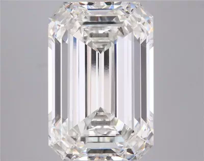 13.09ct G VVS2 Rare Carat Ideal Cut Emerald Lab Grown Diamond