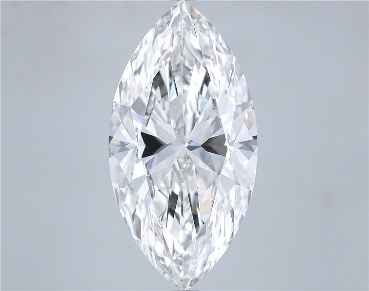 9.04ct F VS1 Rare Carat Ideal Cut Marquise Lab Grown Diamond