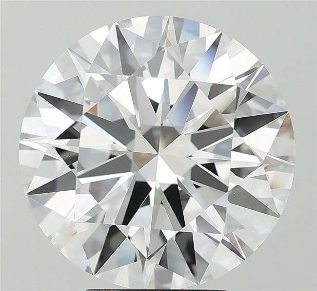 5.54ct F IF Rare Carat Ideal Cut Round Lab Grown Diamond