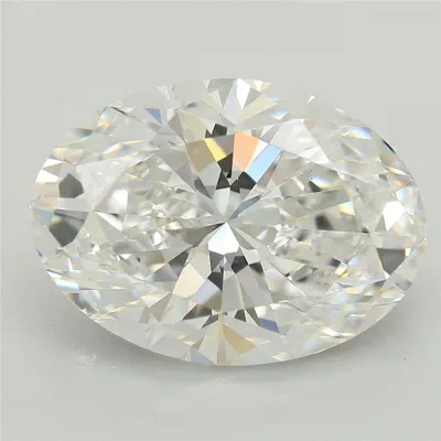 4.07ct D VS1 Rare Carat Ideal Cut Oval Lab Grown Diamond