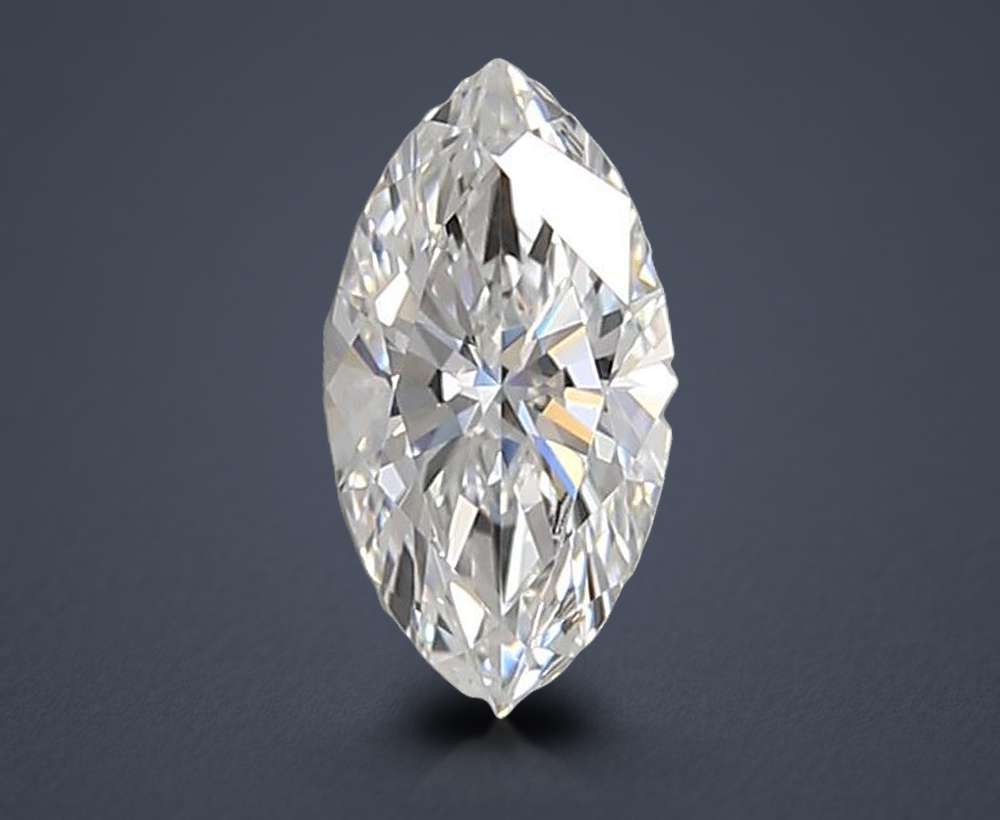 0.63ct D VVS2 Rare Carat Ideal Cut Marquise Lab Grown Diamond