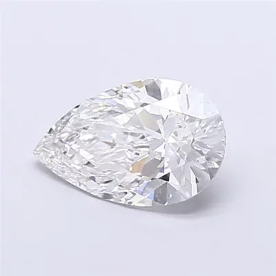 3.09ct D VS2 Rare Carat Ideal Cut Pear Lab Grown Diamond
