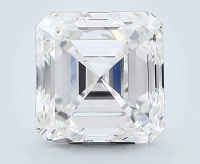 10.04ct F VVS2 Very Good Cut Asscher Lab Grown Diamond