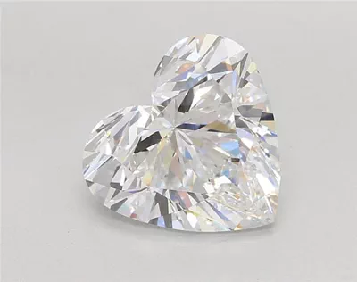 3.55ct D VVS2 Rare Carat Ideal Cut Heart Lab Grown Diamond