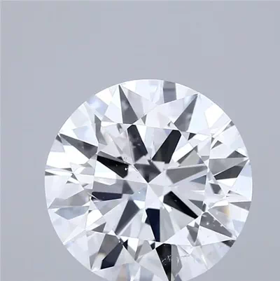 3.50ct D SI1 Rare Carat Ideal Cut Round Diamond