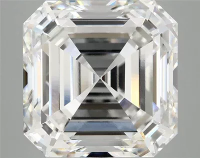 8.35ct F VVS2 Excellent Cut Asscher Lab Grown Diamond