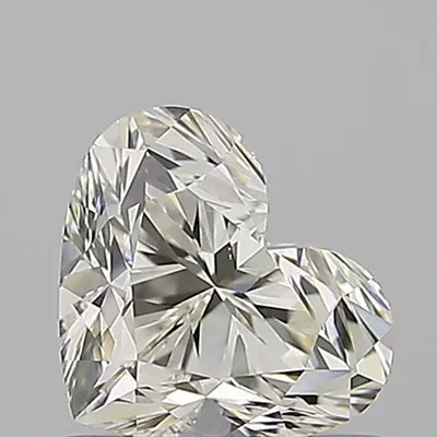0.90ct K SI1 Rare Carat Ideal Cut Heart Diamond