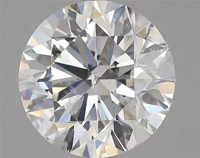 2.02ct E SI2 Rare Carat Ideal Cut Round Diamond