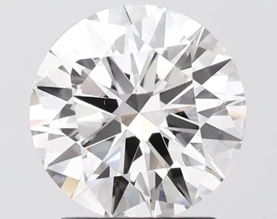 2.01ct H VS2 Excellent Cut Round Lab Grown Diamond