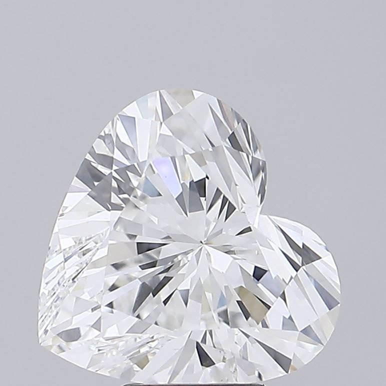 6.08ct E VVS2 Excellent Cut Heart Lab Grown Diamond