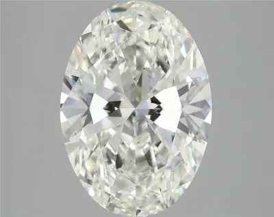 2.94ct H VS2 Rare Carat Ideal Cut Oval Lab Grown Diamond