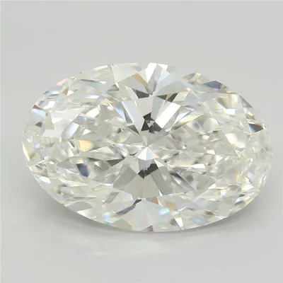 5.52ct E VS1 Rare Carat Ideal Cut Oval Lab Grown Diamond
