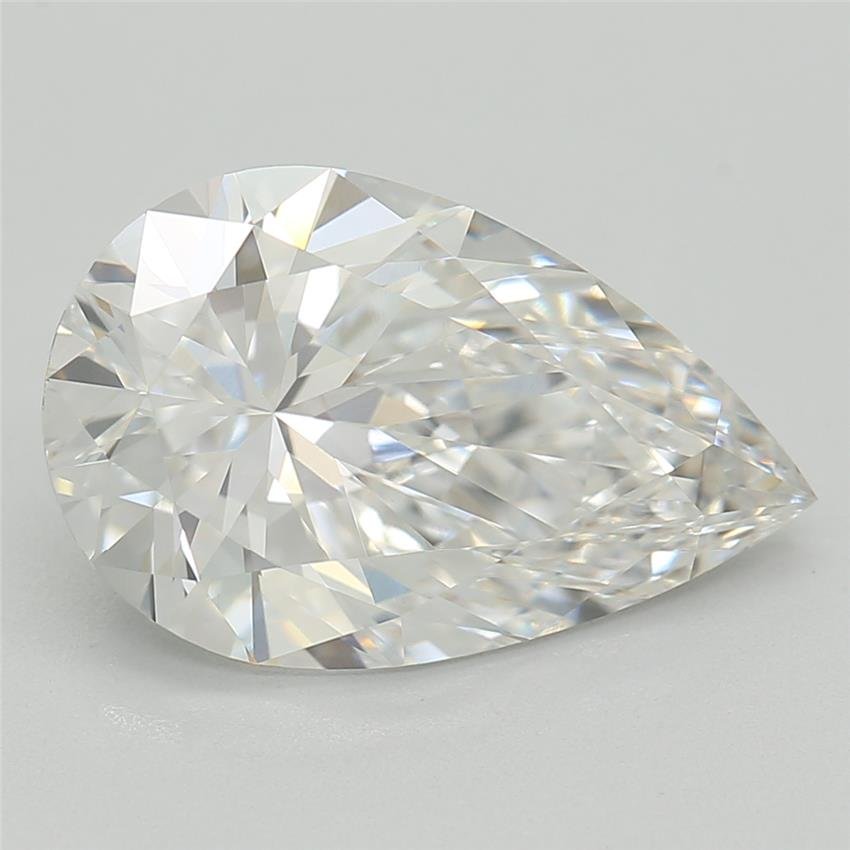 2.09ct E VVS2 Rare Carat Ideal Cut Pear Lab Grown Diamond