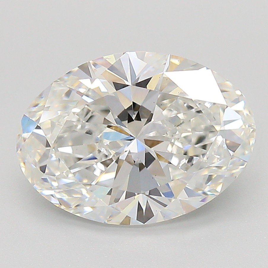 3.05ct E VS1 Rare Carat Ideal Cut Oval Lab Grown Diamond
