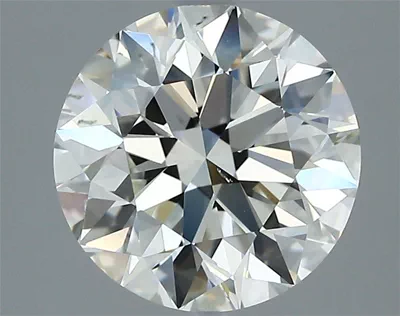 2.50ct J SI1 Rare Carat Ideal Cut Round Diamond