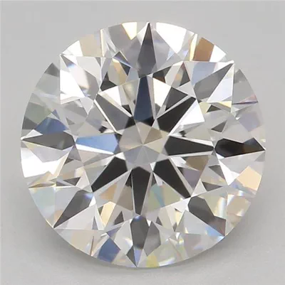 2.01ct E VVS2 Rare Carat Ideal Cut Round Lab Grown Diamond