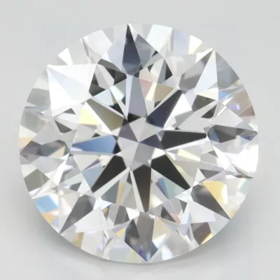 2.43ct D VVS1 Rare Carat Ideal Cut Round Lab Grown Diamond