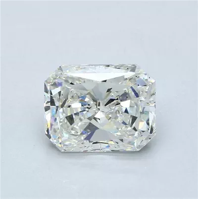 3.05ct J SI1 Very Good Cut Radiant Diamond