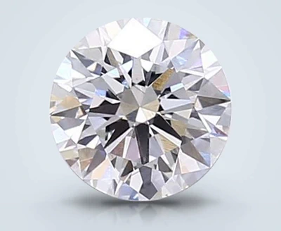 2.06ct F VVS2 Rare Carat Ideal Cut Round Lab Grown Diamond
