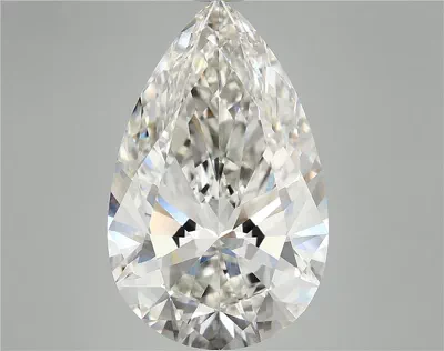 10.08ct G VVS2 Rare Carat Ideal Cut Pear Lab Grown Diamond