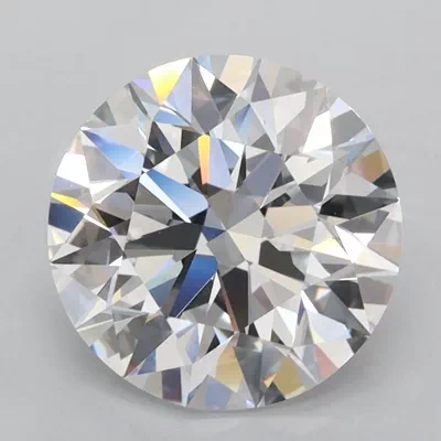3.02ct D FL Rare Carat Ideal Cut Round Lab Grown Diamond