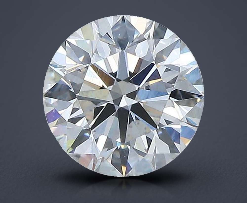 1.71ct G VS1 Rare Carat Ideal Cut Round Diamond
