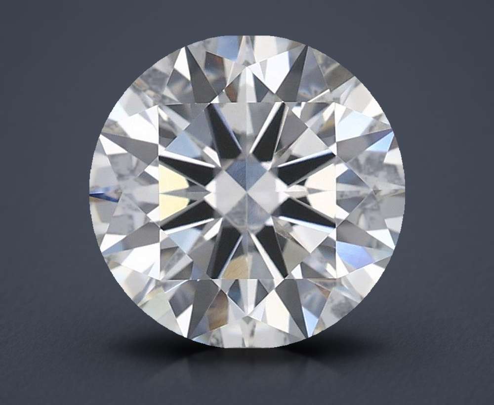 2.56ct H VVS2 Rare Carat Ideal Cut Round Lab Grown Diamond