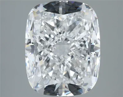 4.05ct D VS2 Very Good Cut Cushion Diamond